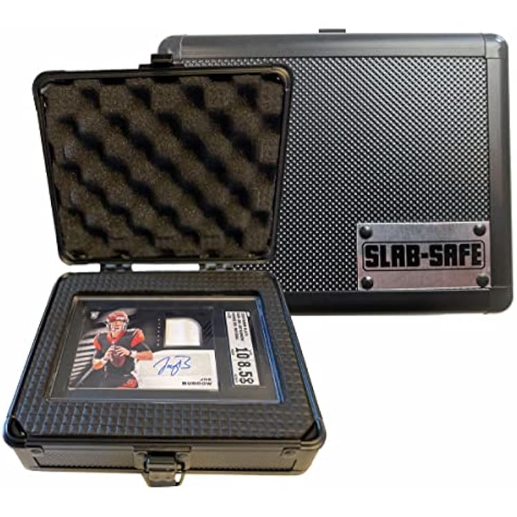 XS Graded Sports Trading Card Storage Box for Baseball, Basketball, Football, Hockey - Carrying and Travel Case