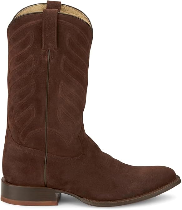 Tony Lama Amado 12" Suede Leather Western Boots for Men - Classic Design, Modern Flair, Comfortable Fit, Durable Craftsmanship
