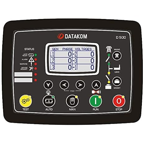 D-500-MK2 Multifunctional Generator Controller with MPU + J1939