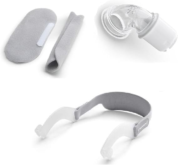 Accessory Kit for Dream Wear Nasal and Pillow, Elbow + Head Strap + Soft Wraps, One Size Fits All
