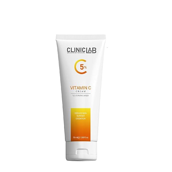 5% Vitamin C & Glow Cream - Skin Brightening & Dark Spot Face Cream for Women and Men (1.69fl oz)