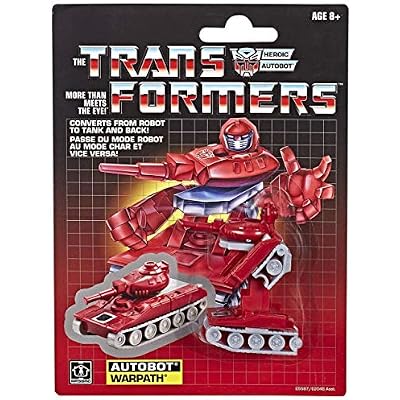 Transformers G1 Autobot Warpath Reissue