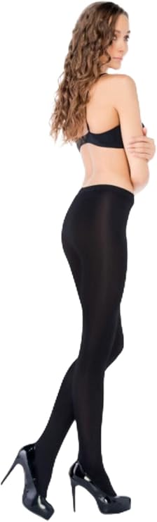 Maxi Koton Siyah 2 Adet Külotlu Çorap Siyah 5XL