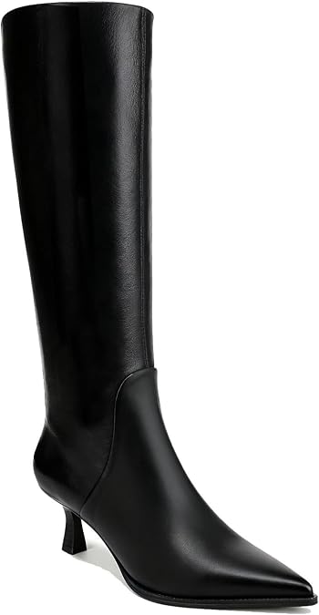 Suede Knee High Boots for Women Kitten Heel Pointed Toe Tall Boots Low Heeled Side Zipper Long Shoes Fashion Dessy