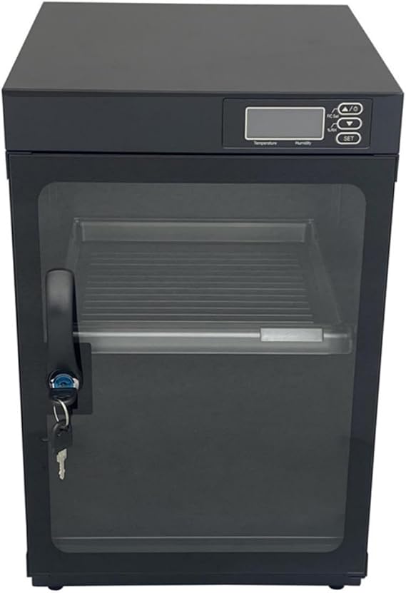 30L Electronic Camera Storage Cabinet, Dry Cabinet, 2 Layers Digital Dehumidifying Dry Box for Camera Lens and Electronic Equipment Storage