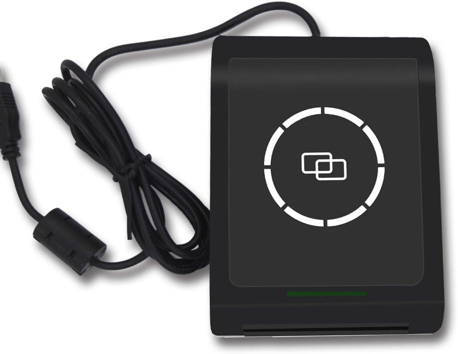 Fongwah USB RFID M1 S50M1 Card Reader S9-EU-00-12, Support ISO14443A Cards S50 Card, Keyboard Emulation Output