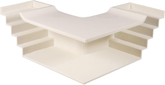 Aquarium Undergravel Fish Tunnel Cave (White, Style 1)