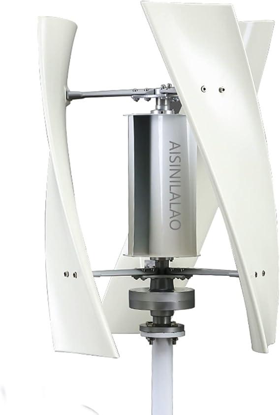 9000W Vertical Axis Wind Turbine Generator, 110V /220V Vertical Axis Wind Turbine for Outdoor Garden,3 Blades