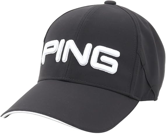 Ping 38209 01WHITE Men's Golf Cap, Color Coded Cap, One Size Fits All