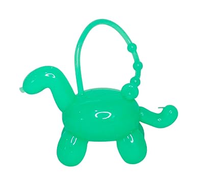 Bath and Body Works Green Dino Balloon Animal Pocketbac Hand Sanitzer Holder