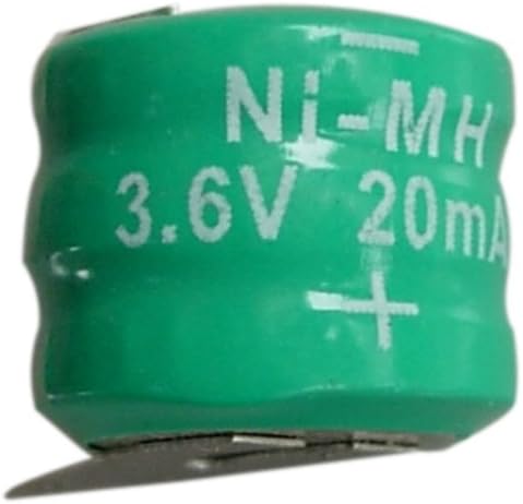 New Ni-MH 20mAh 3.6V Rechargable Battery Cells with Tab