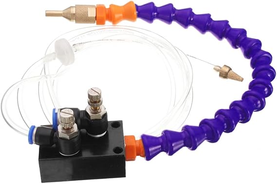Mist Coolant Lubrication Spray System for Metal Cutting Engraving Cooling Sprayer Machine for Air Pipe CNC Lathe Milling Drill