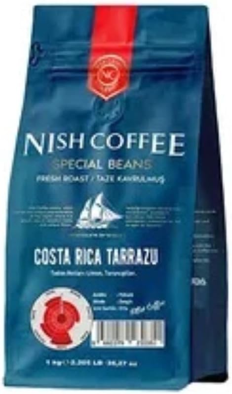 Nish Filtre Kahve Costa Rica Tarrazu 1 Kg - Öğütülmüş