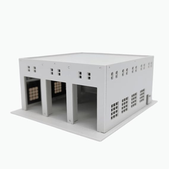 Mycity Railroad Scenery Downtown Layout Modern Office Building Residential Buildings, garages, and Small Shops N Scale (S)