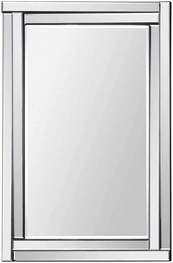 Ren-Wil MT1285 Ava Wall Mount Mirror by Jonathan Wilner, 35 by 24-Inch
