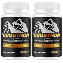 (2 Pack) Boostron - Original Boostron Capsules Advanced Daily Formula Supplement Support Premium Pills - Maximum Strength, All Natural Support Overall Health & Wellness, 120 Capsules for 2 Months