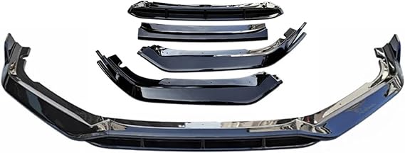 Car Front Bumper Lip Splitter For Accord 10.5th Gen 2022 ABS Front Bumper Spoiler Lip Lower Body Kit Diffuser Splitter Tuning Guard(Gloss Black)