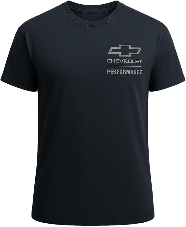 Chevrolet Performance American Flag T-Shirt - Officially Licensed Chevy USA Men's Tee