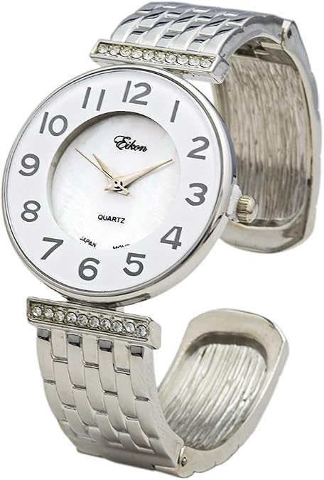 Collections Women's 33mm Case Concho Textured Cuff Bangle Watch