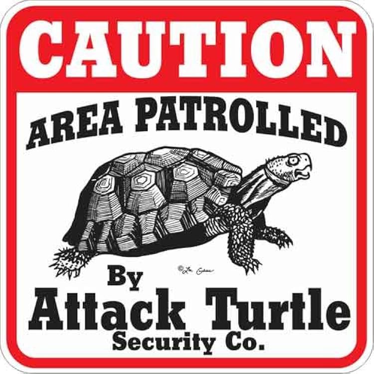 Animal Den - Attack Turtle Sign