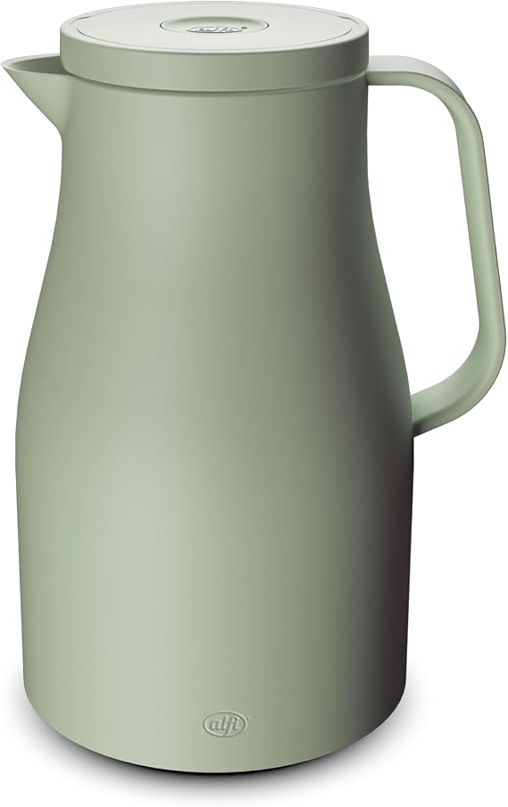 alfi ECONSCIOUS Insulated Jug 1.00 L 12 Hours Hot Tempered Glass Insert Fog