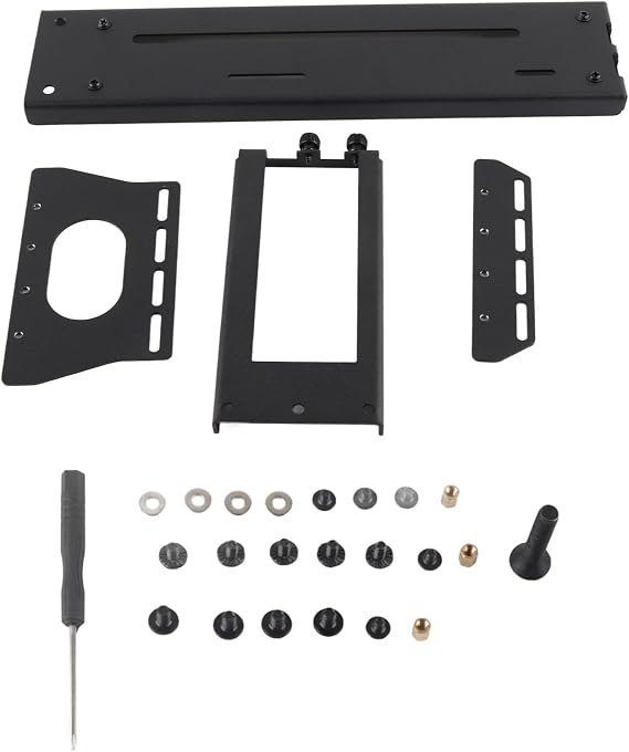 Vertical GPU Mount GPU Vertical Mount Vertical GPU Bracket Vertical Graphics Card Holder, PCI E 3.0 X16 Graphics Card VGA Support Bracket Holder for ATX PC Case 26*6.2*12.8cm