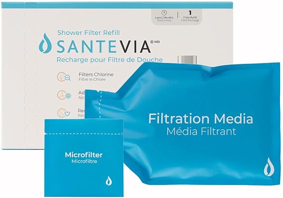 Santevia Water Systems - Shower Filter Replacement - 1 Count