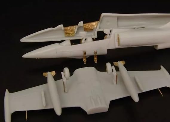 Brengun BRL144130 1/144 L-39 Albatros PE Set for Attack-Mark I kit Aircraft NOT Include, ONLY Photo-Etched Parts