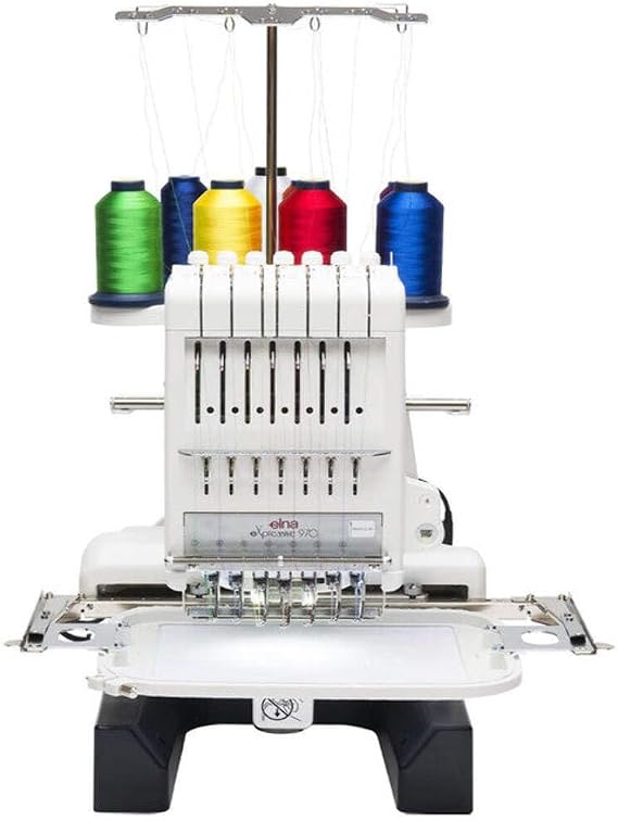 Janome MB-7 Embroidery Machine with Arrow Ava Cabinet