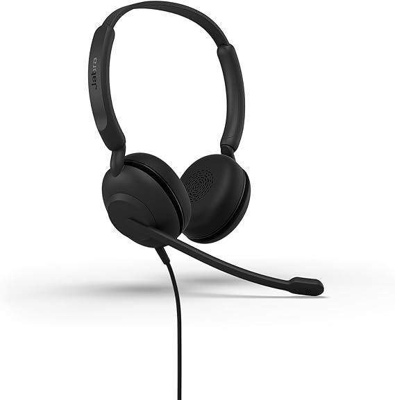 Jabra Evolve 10 Wired USB Headset with Noise-Cancelling Mic, Black