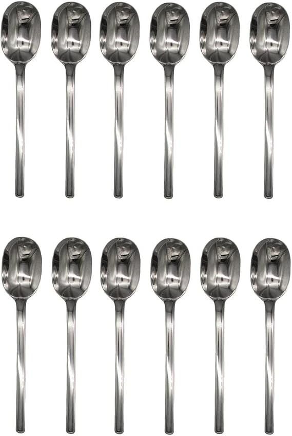 Mikasa Zena 18/8 Stainless Steel 5 5/8" Teaspoon (Set of Twelve)