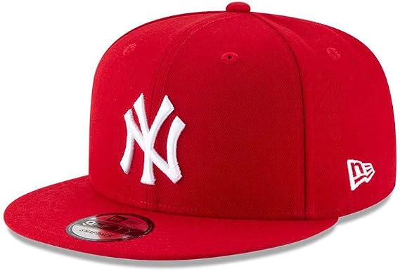 New Era New York Yankees 9FIFTY Snapback Hat - Scarlet
