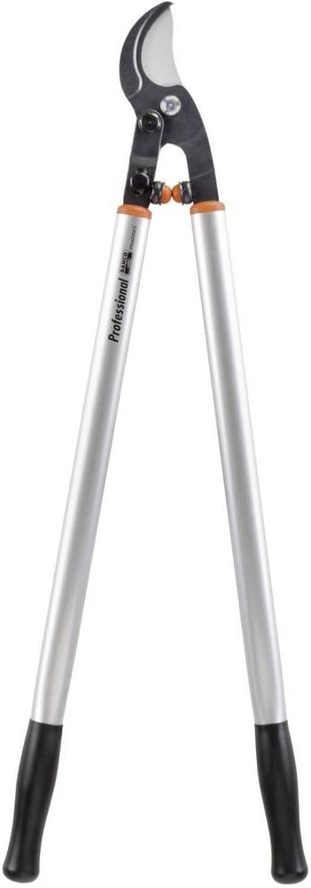 Bahco BAHP280-SL80 Professional Super Light Long Bypass Loppers, Aluminum Handle, 31-1/2 Inch Length, 2 Inch Cutting Capacity, Heavy-Duty with Lever Action, Rubber Shock Absorbers | Sliding Lever System, Hardened Xylan-Coated Blade, Aluminum Handles, Rubber Buffers, Heavy-Duty Garden Pruning Control