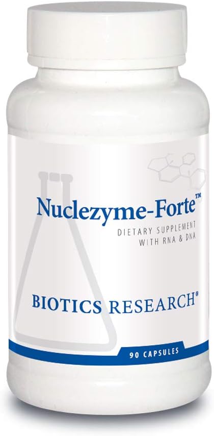 BIOTICS RESEARCH Nuclezyme-Forte RNA DNA B-Complex Multivitamin Mineral 90c