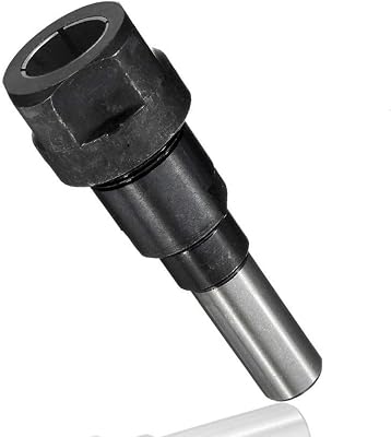 Yakamoz 12 Inch Shank Router Collet Extension Chuck, Accepts 12-inch Shank Bits, Extends The Router Bit an Additional 2-14