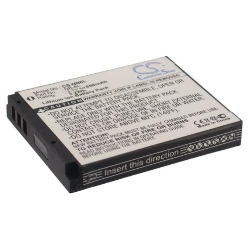 850mAh Battery Replacement for Canon IXUS 85 is, IXY 10S, IXY 110 is, IXY 200F, IXY 30S, IXY 31S, IXY 32S, IXY Digital 110 is, 25 is, IXY Digital 930 is, Part No.: NB-6L, NB-6LH