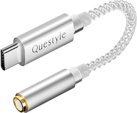 USB C to 3.5mm Headphone Jack Audio Adapter, Aux to USB-C Dongle Cable with Chip CX31993 for iPhone 17 Pro Max/17 Pro, 16/15 Pro Max,16/15 Pro,Samsung Galaxy S23/S23/S22/S21,and More Type C Devices