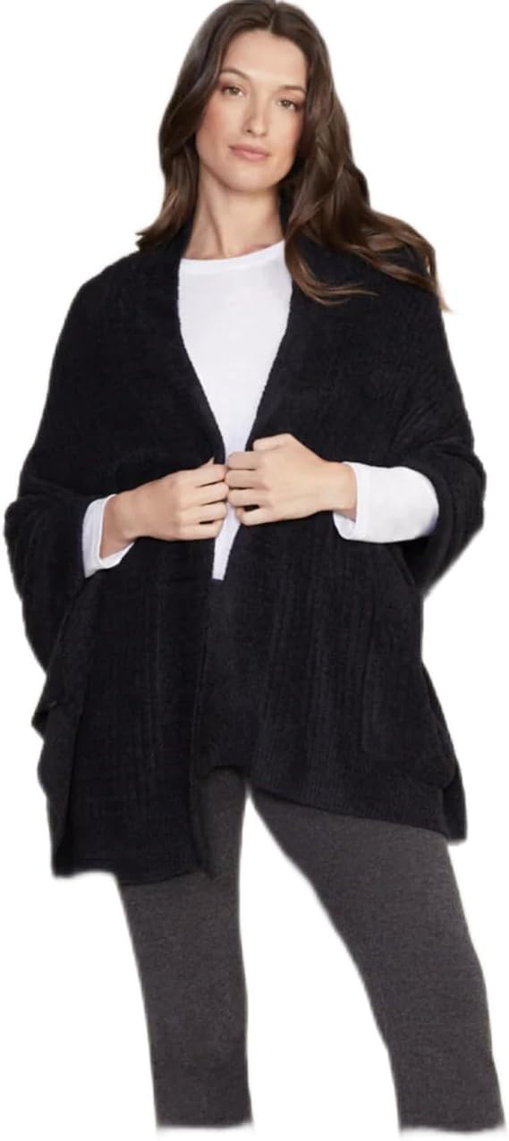 Barefoot Dreams CozyChic Lite Heathered Travel Shawl