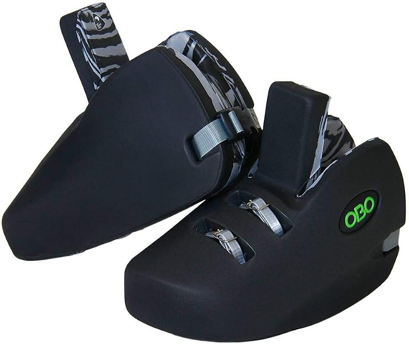 OBO ROBO Plus Field Hockey Goalie Kickers Black
