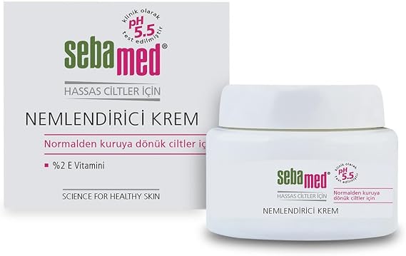 Sebamed%2 Vitamin E İçeren Nemlendirici Yüz ve Boyun Cilt Bakım Kremi – Günlük Bakım - 75 ml
