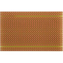 SB400 Solderable PC BreadBoard, 1 Sided PCB, Matches 400 tie-Point breadboards with Power Rails, 1.90 x 3.00 in (48.3 x 76.2 mm)