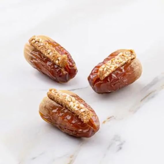 Bateel | Segai Hazelnut Kunafa | Premium Filled Dates | 17.6 oz