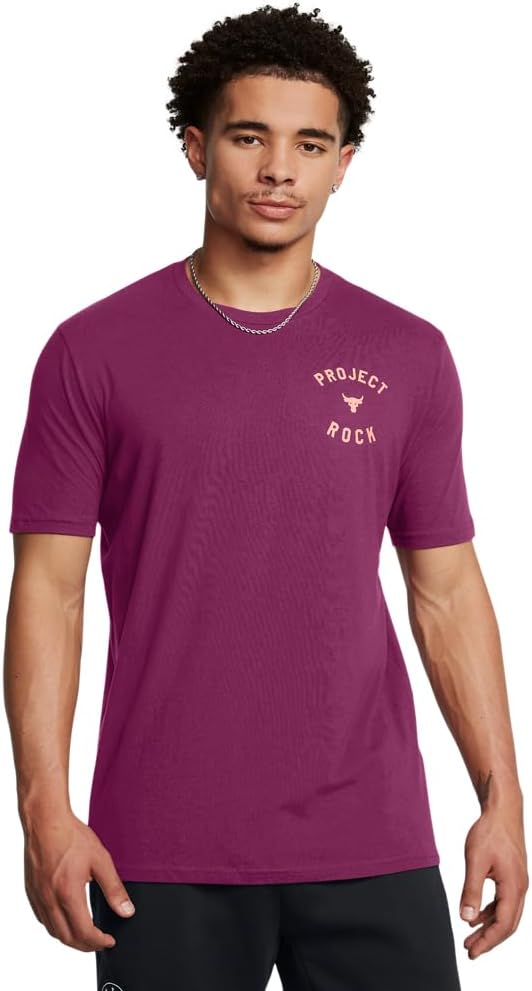 Under Armour Men's Project Rock 7 Short Sleeve T Shirt Project Rock 7 Short Sleeve T Shirt (Pack of 1)