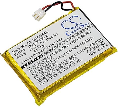 Battery Replacement for Forerunner 235 Forerunner 225 Forerunner 220, Forerunner 630,Forerunner 645, GRM0371754 361-00072-10,361-00086-00, Requires Soldering