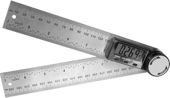 Brüder Mannesmann Tools M81220 Digital Protractor