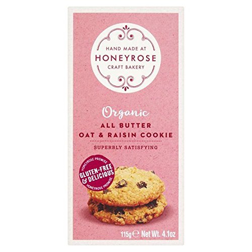Honeyrose All Butter Oat & Raisin Cookies - 115g 0.25lbs