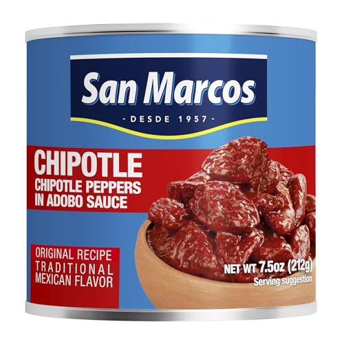 San Marcos Chipotle Peppers, 7.5 Ounce Pack of 12
