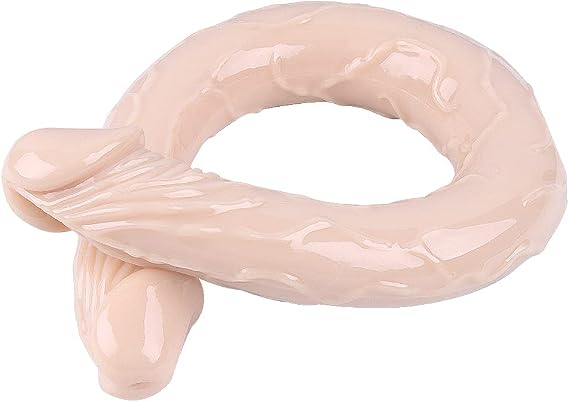 16.9in/43cm Exquisite Item Relax Item with for Beginners Advanced Users Toy for Women and Couples Beginners (Flesh)