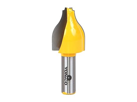 YONICO Raised Panel Cabinet Door Router Bits Vertical Ogee & Bead 1/2-Inch Shank 12148