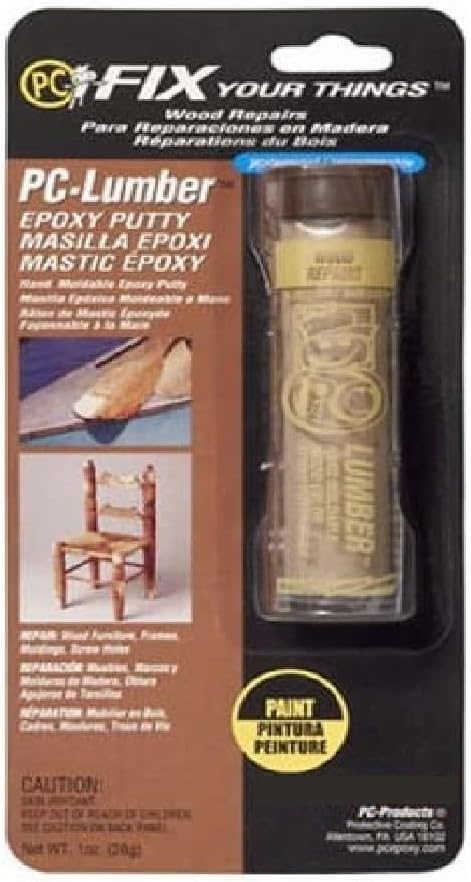 PC Products - 25574 PC-Lumber Epoxy Putty, 1oz Stick,Tan
